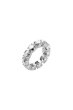 画像1: DIESEL dl1359040 Sterling Silver Band Ring (1)