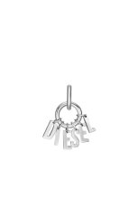 画像1: DIESEL dx1492 Stainless steel hoop earring (1)