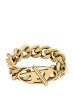 画像2: DIESEL dx1568710 Gold-Tone Stainless Steel Soft Chain Ring (2)