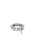 画像2: DIESEL dl1359040 Sterling Silver Band Ring (2)