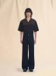 画像2: MARNI ブラック デニム製 ワイドレッグジーンズ入り (2)