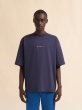 画像2: MARNI ダークブルー オーガニックコットンTシャツ (2)