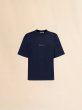 画像1: MARNI ダークブルー オーガニックコットンTシャツ (1)