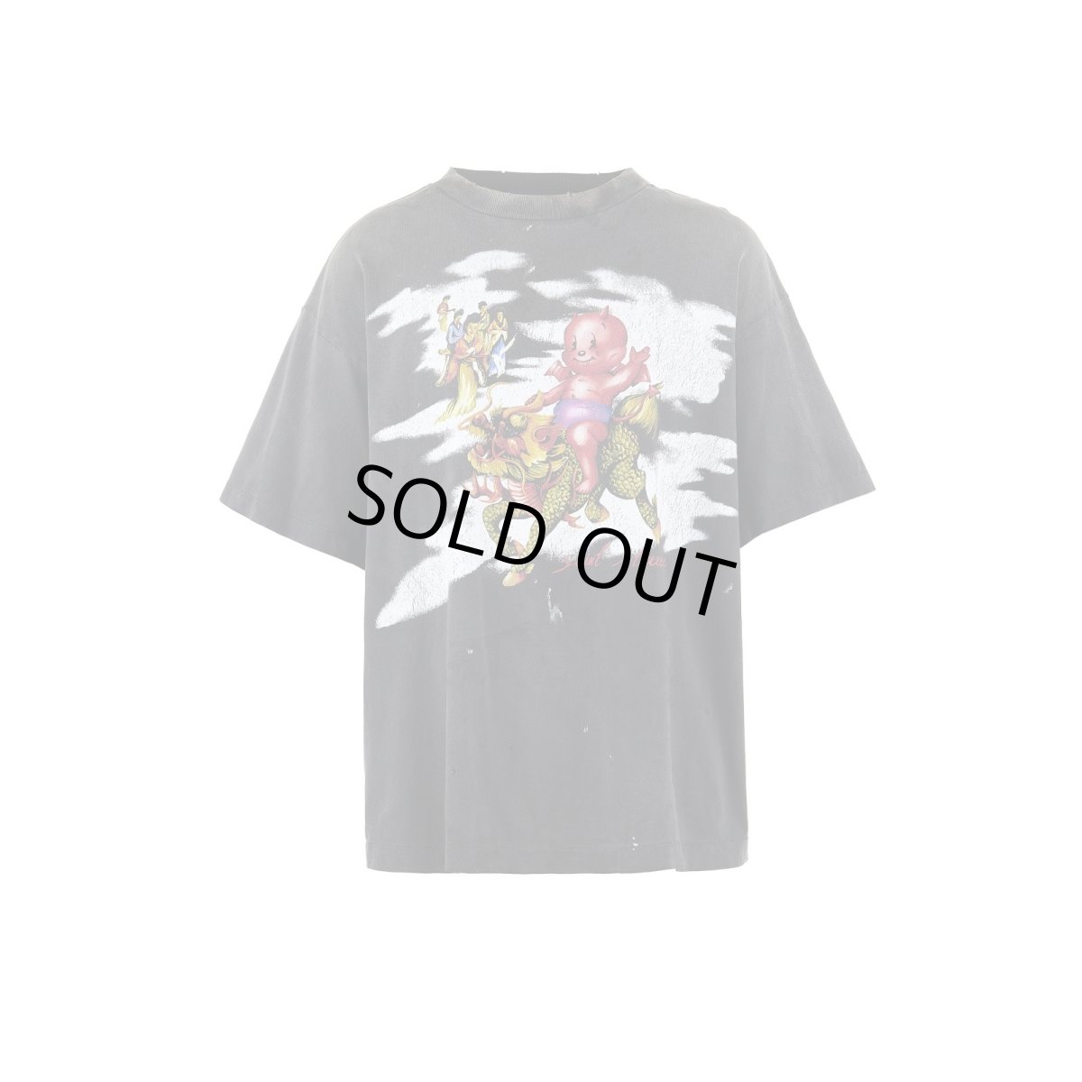 画像1: SAINT Mxxxxxx SS TEE/DAMAGED (1)