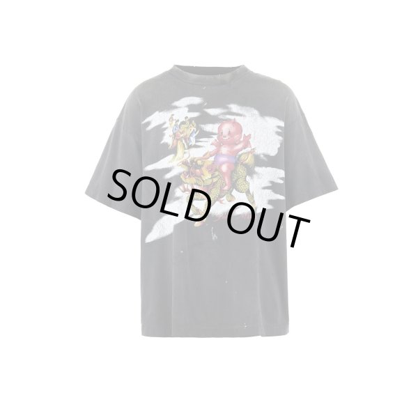 画像1: SAINT Mxxxxxx SS TEE/DAMAGED (1)