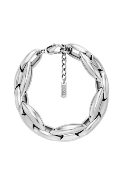 画像1: DIESEL dx1585040 jewel Stainless Steel Chain Bracelet (1)