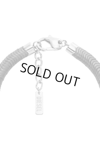 画像2: DIESEL dx1573931 jewel Hematite Beaded Bracelet (2)