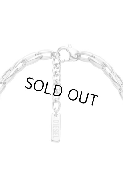 画像2: DIESEL dx1583040 jewel Stainless Steel Chain Bracelet (2)