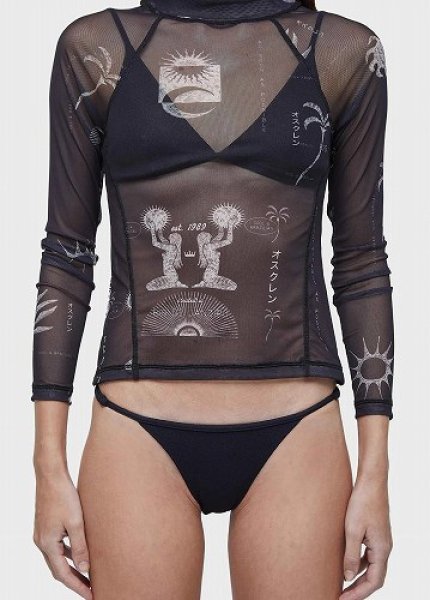 画像3: OSKLEN オスクレン チュールブラウス 1989 (3)