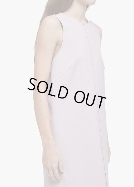 画像4: OSKLEN  超軽量ショートダブルフェイスVドレス (4)