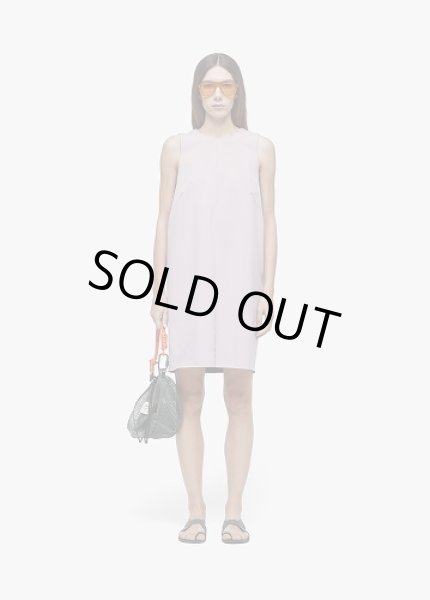 画像5: OSKLEN  超軽量ショートダブルフェイスVドレス (5)