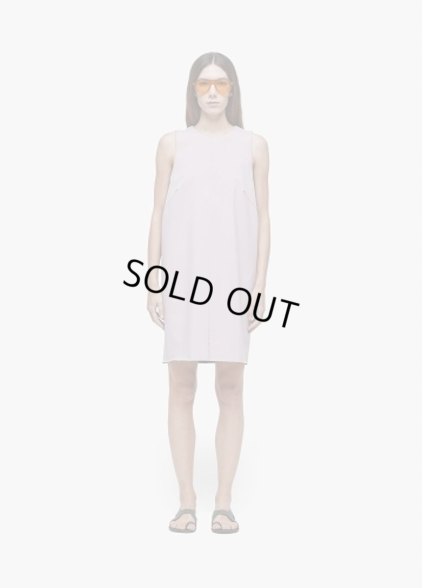 画像1: OSKLEN  超軽量ショートダブルフェイスVドレス (1)