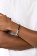 画像3: DIESEL dx1541040 jewel Black Agate Beaded Chain Bracelet (3)