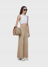 画像4: OSKLEN オスクレン コルティカ ニット トラウザーズ (4)