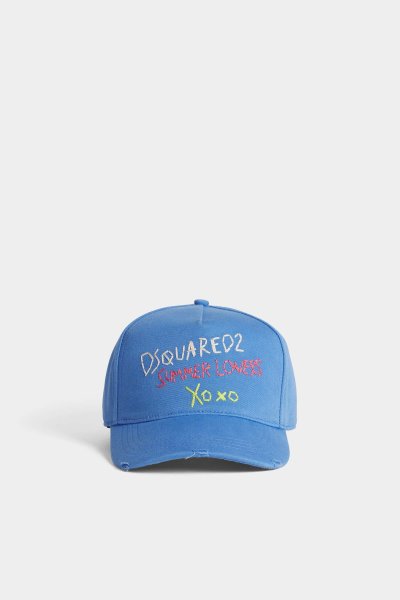 画像1: DSQUARED2 Summer Lovers Embroidered Baseball Cap (1)