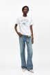 画像2: GANNI ガニー White Basic Jersey Duckie Relaxed T-shirt (2)