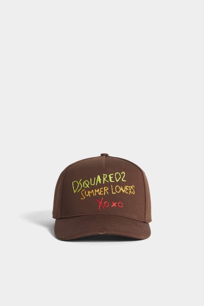 画像1: DSQUARED2 Summer Lovers Embroidered Baseball Cap (1)