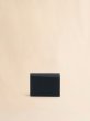 画像2: MARNI ブラック レザー製三つ折りウォレット、マルニメンディング刺繍入り (2)