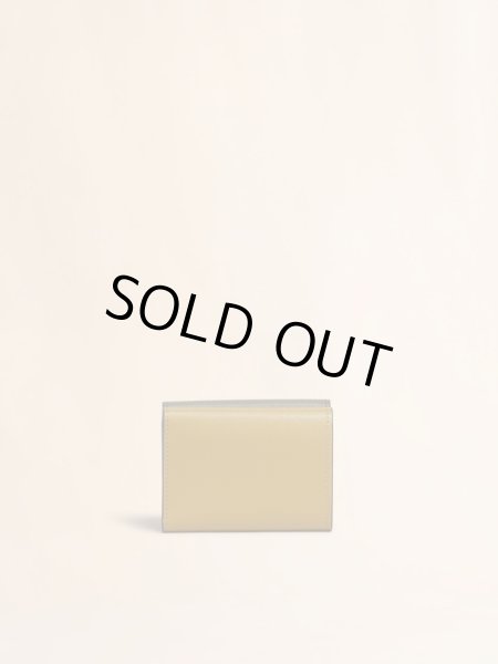 画像5: MARNI ディープグリーン ピンク マスタード サフィアーノレザー製三つ折りウォレット (5)