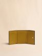 画像4: MARNI ディープグリーン ピンク マスタード サフィアーノレザー製三つ折りウォレット (4)