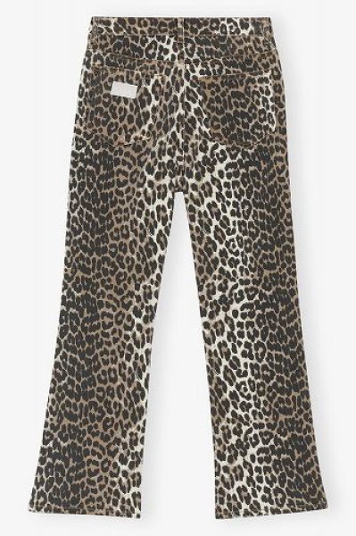 画像2: GANNI ガニー Leopard Betzy Jeans (2)