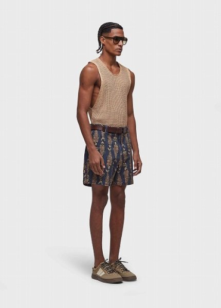 画像3: OSKLEN MEN'S Flow Naif Fish Bermuda Shorts (3)