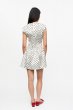 画像2: GANNI ガニー Polka-Dot Satin Corset Mini Dress (2)