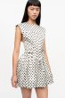 画像4: GANNI ガニー Polka-Dot Satin Corset Mini Dress (4)