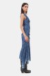 画像3: GANNI ガニー Blue Mesh Ruched Dress (3)