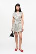 画像1: GANNI ガニー Polka-Dot Satin Corset Mini Dress (1)