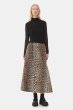 画像1: GANNI ガニー Leopard Printed Elasticated Maxi Skirt (1)