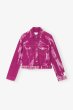 画像5: GANNI ガニー Purple Overdyed Denim Jacket (5)