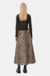 画像4: GANNI ガニー Leopard Printed Elasticated Maxi Skirt (4)