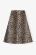 画像5: GANNI ガニー Leopard Printed Elasticated Maxi Skirt (5)