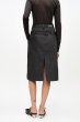 画像3: GANNI ガニー Black Heavy Twill Midi Skirt (3)