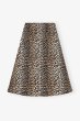 画像6: GANNI ガニー Leopard Printed Elasticated Maxi Skirt (6)