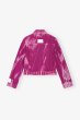 画像6: GANNI ガニー Purple Overdyed Denim Jacket (6)
