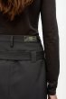 画像5: GANNI ガニー Black Heavy Twill Midi Skirt (5)