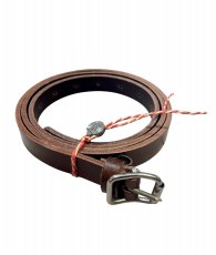 画像1: FRANK LEDER  LEATHER BELT (1)