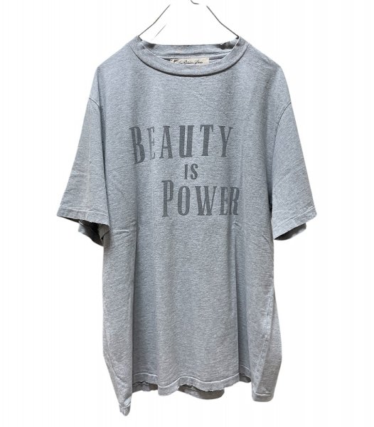 画像1: REMI RELIEF SP加工 "BEAUTY IS POWER" TEE (1)