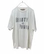 画像1: REMI RELIEF SP加工 "BEAUTY IS POWER" TEE (1)