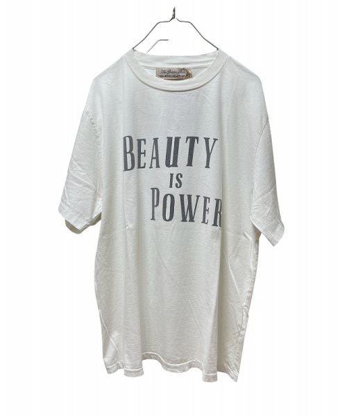 画像1: REMI RELIEF SP加工 "BEAUTY IS POWER" TEE (1)