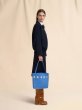 画像6: MARNI マルニ  ライトブルー デニム Museo スモールホーボーバッグ (6)