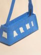 画像2: MARNI マルニ  ブルー デニム Museo バゲットバッグ (2)