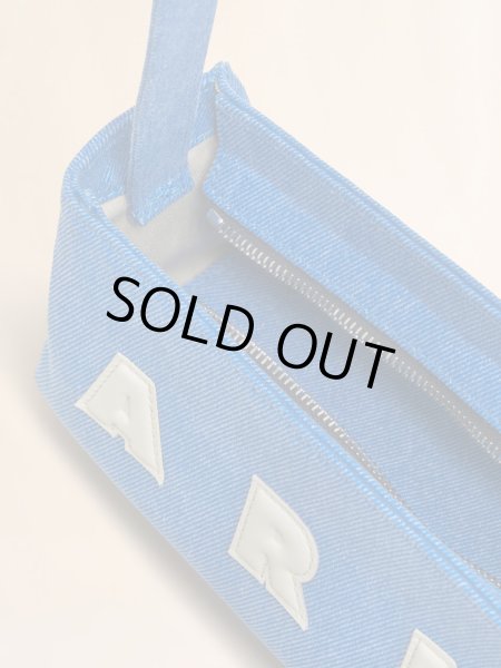 画像3: MARNI マルニ  ブルー デニム Museo バゲットバッグ (3)