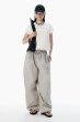 画像4: alexanderwang　シュランク ディストレストロゴ tシャツ (4)