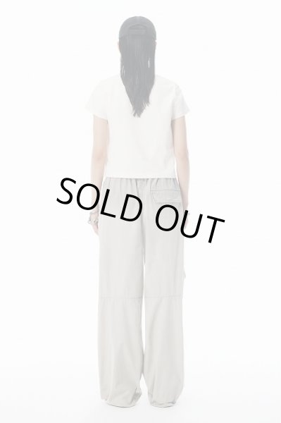 画像3: alexanderwang　シュランク ディストレストロゴ tシャツ (3)