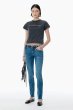 画像4: alexanderwang　シュランク ディストレストロゴ tシャツ (4)