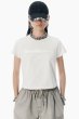 画像2: alexanderwang　シュランク ディストレストロゴ tシャツ (2)