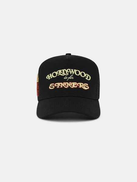 画像1: AMIRI SINNERS TRUCKER HAT (1)